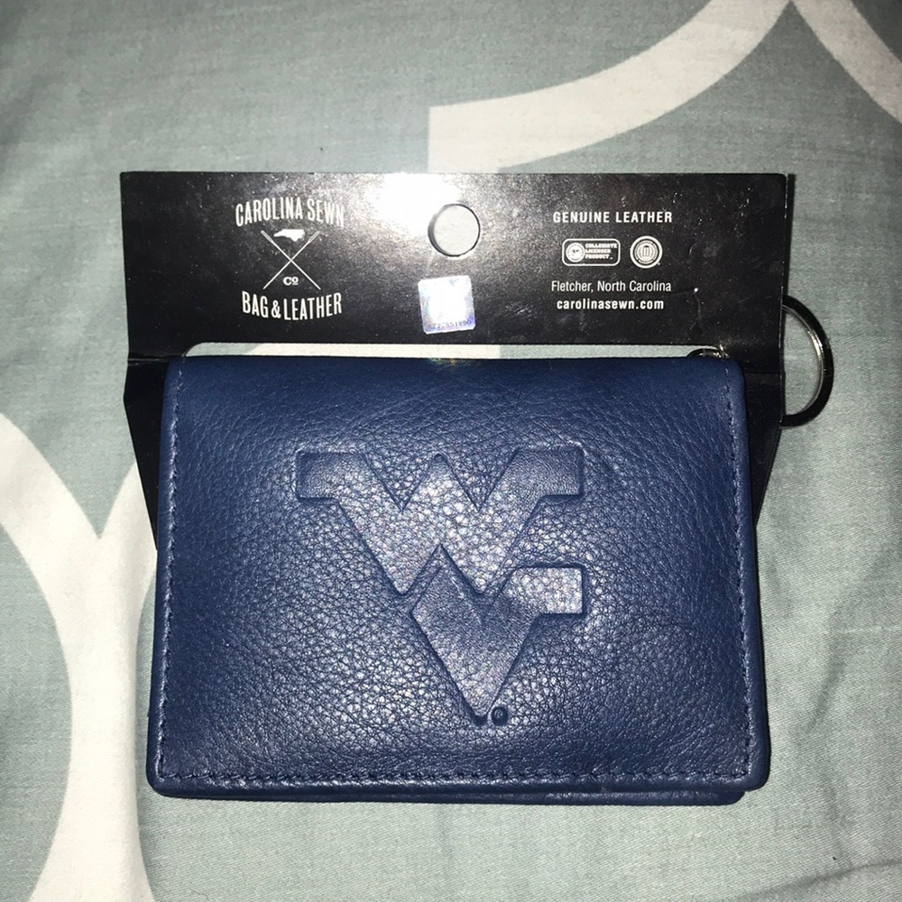 free w/ bundle NWT West Virginia WVU ID case